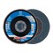 Pferd 4-1/2" x 7/8" A.H. POLIFAN Flap Disc - Z SG POWER STEELOX, Zirconia, 120 Grit, Conical 62259 - alternate 1
